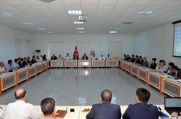 Vali Şentürk, Kaymakamlar Ve İl İdare Şube Başkanlarıyla Buluştu