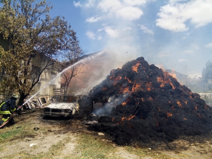 Çorum’da Yangın