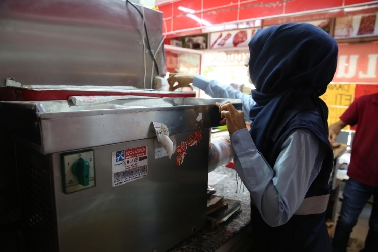 Haliliye’de Kasaplar Denetlendi