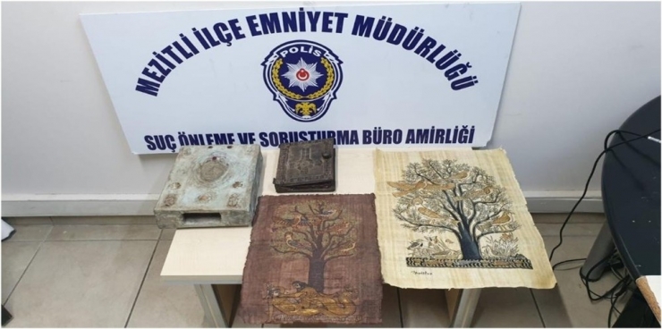 Mersin’de Tarihi Eser ’İncil’ Ele Geçirildi