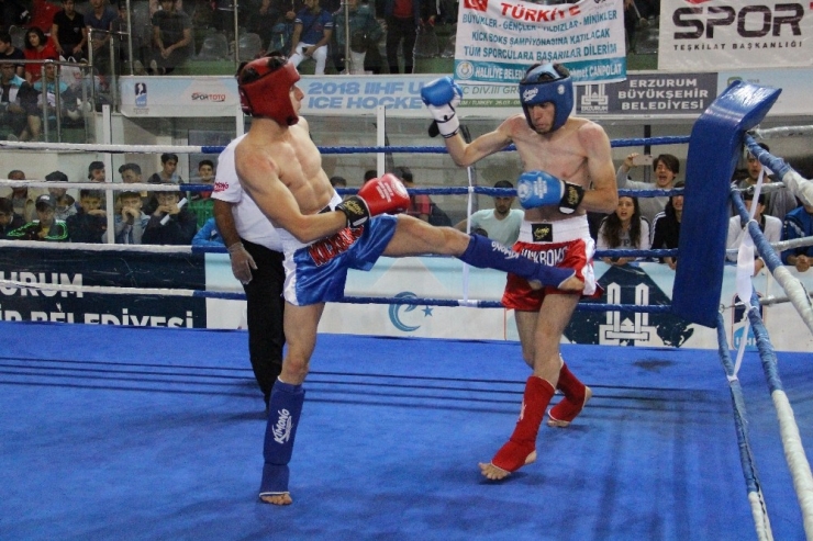 Erzurum’da Türkiye Kick Boks Şampiyonası Heyecanı Başladı