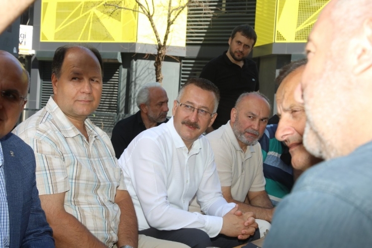 Başkan Işıksu Esnafla Biraraya Geldi