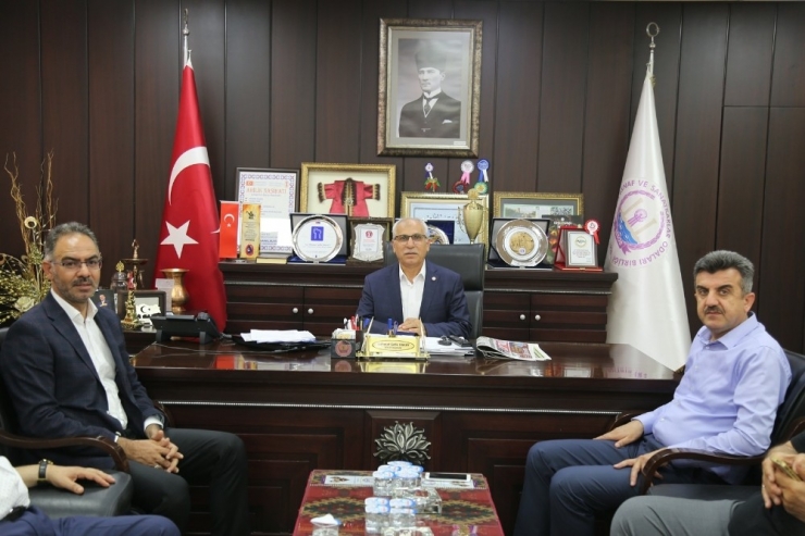 Başkan Kuş Esnafın Sorun Ve Taleplerini Dinledi