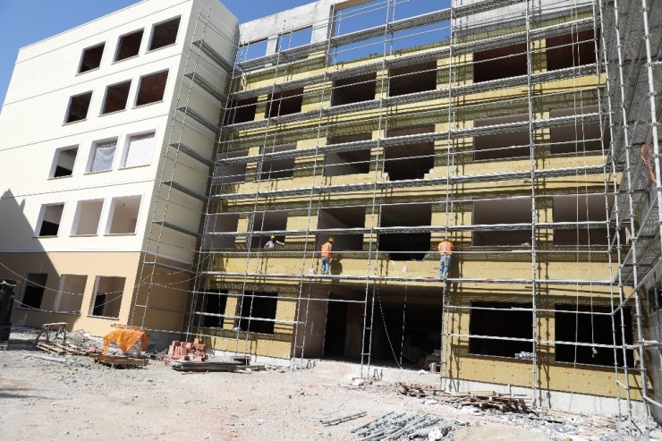 Mehmet Akif Ersoy Ortaokulu’nda Çalışmalara Hız Verildi