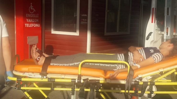 Vicdansız Motosiklet Sürücüsü Çocuğa Çarpıp Kaçtı