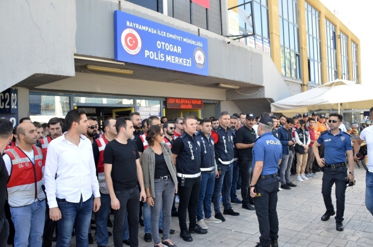 15 Temmuz Demokrasi Otogarında Asayiş Uygulaması