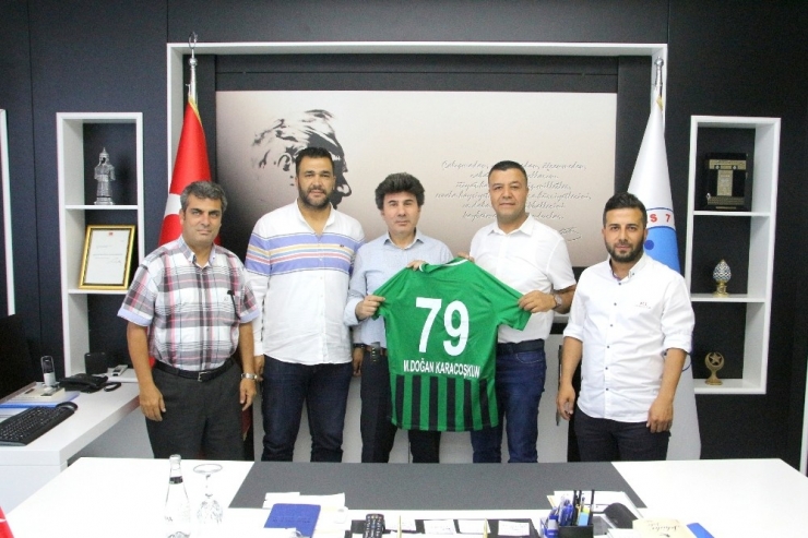 Kilis Belediyespor Yönetiminden Rektör Karacoşkun’a Ziyaret