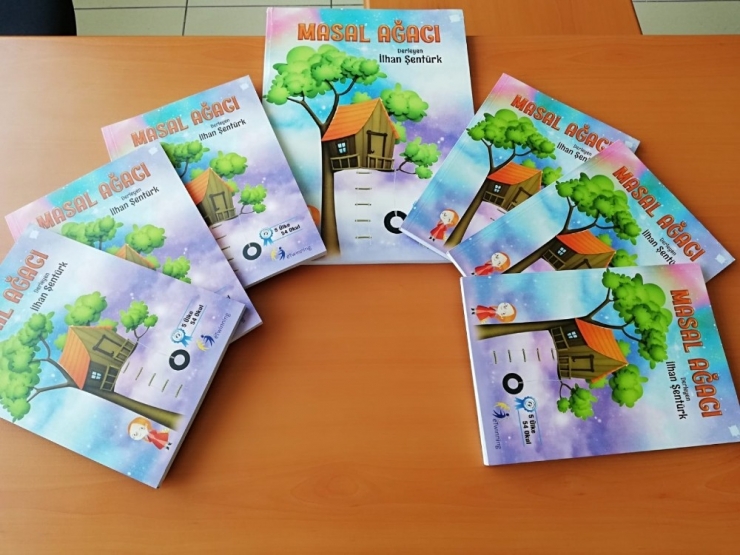 Masal Ağacı Kitabının Mimarları İlçe Milli Eğitim Müdürü Mahmut Demir’i Ziyaret Ettiler