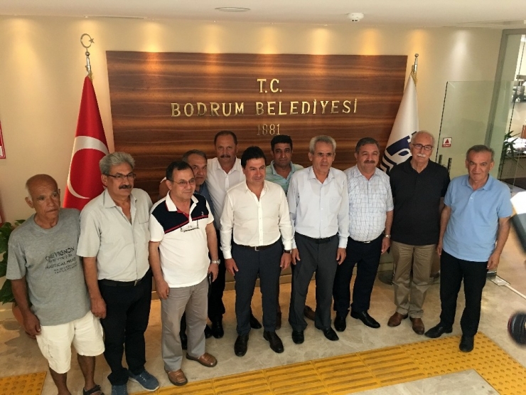 Ziraat Odası Başkanlarından Başkan Aras’a Ziyaret