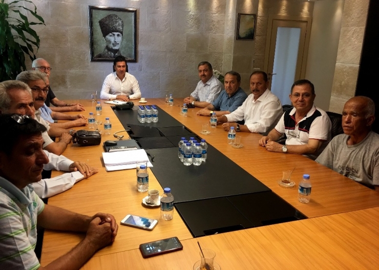 Ziraat Odası Başkanlarından Başkan Aras’a Ziyaret