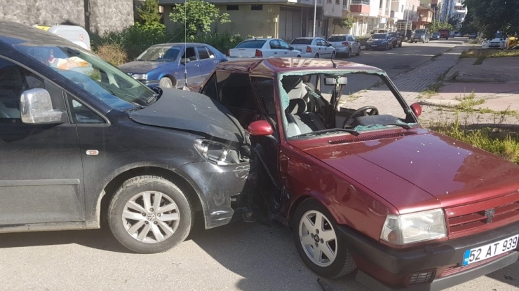 Fatsa’da Trafik Kazası: 1 Yaralı