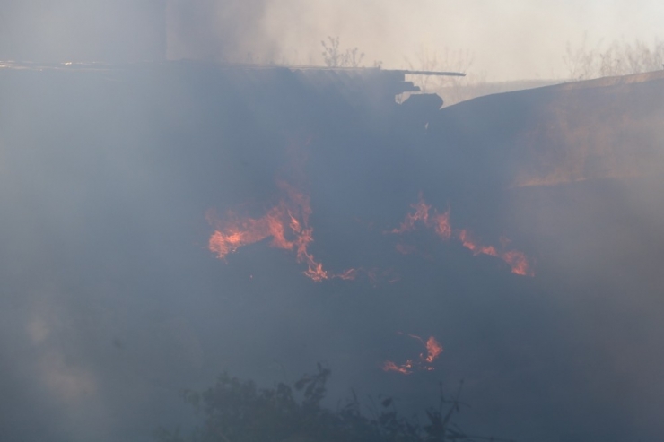 Ot Yangını Korkuttu
