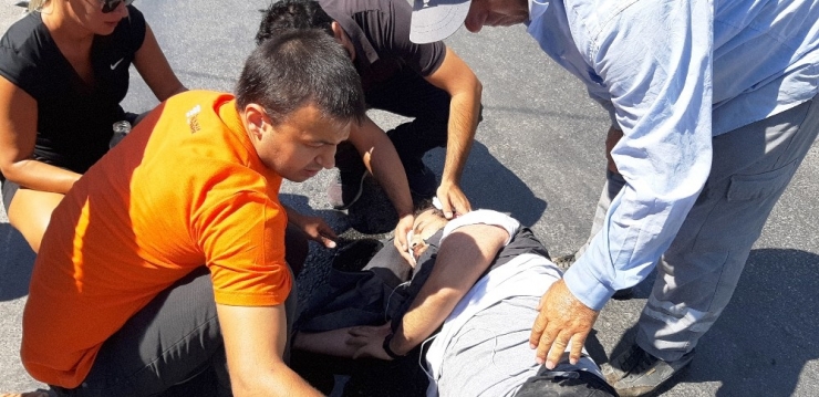 Bodrum’da Trafik Kazası; 1 Yaralı