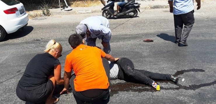 Bodrum’da Trafik Kazası; 1 Yaralı