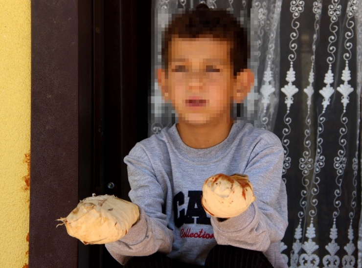 Komşu Çocuğu, Küçük Efe’ye Dehşeti Yaşattı