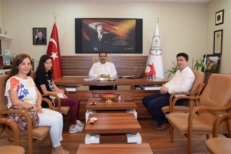 Yusuf Koç Lgs Şampiyonu İle Bir Araya Geldi