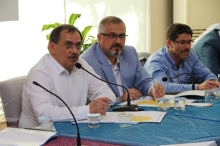 Bafra’da Başkanlar Ve Muhtarlar El Ele