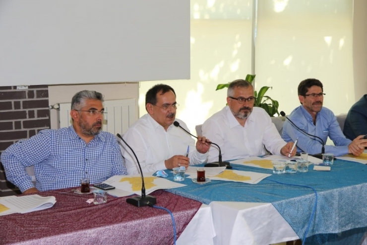 Bafra’da Başkanlar Ve Muhtarlar El Ele