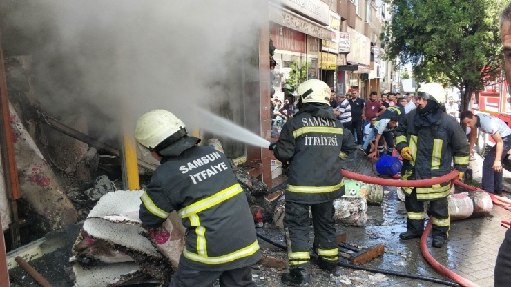 Samsun’da Yangın Faciası