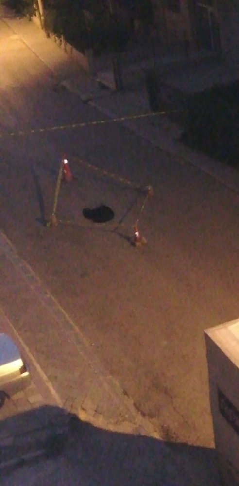 Başkent’te Çöken Yol Korkuttu