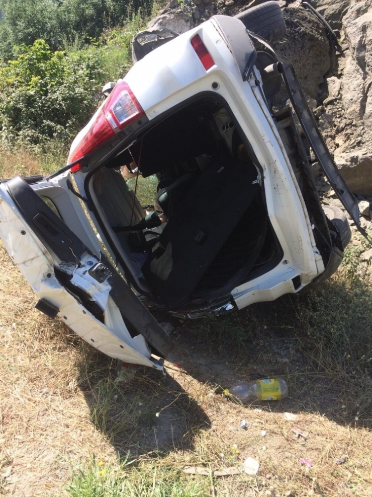 Bilecik’te Trafik Kazası 1’i Ağır 3 Yaralı