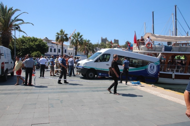 Bodrum’da İlginç Kaza