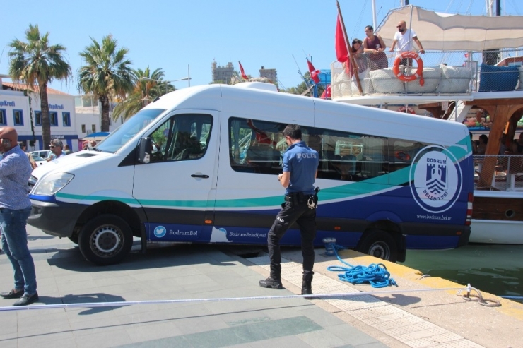 Bodrum’da İlginç Kaza