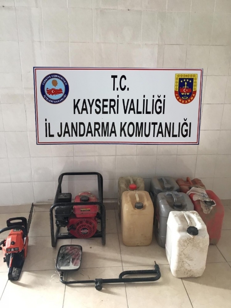Jeneratör Ve Mazot Hırsızları Yakalandı