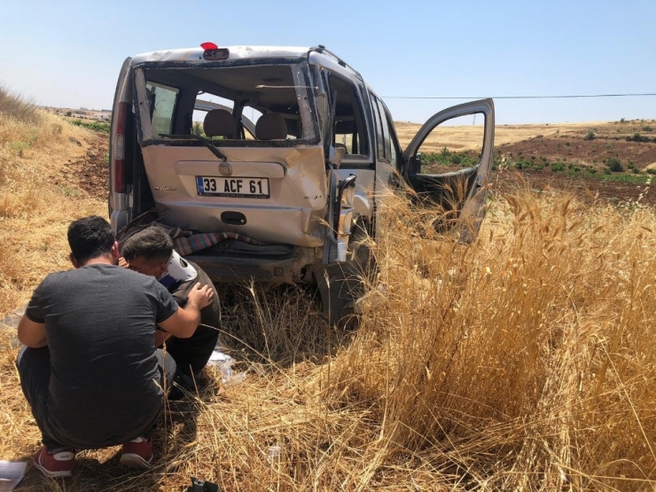 Mardin’de Trafik Kazası: 2 Yaralı