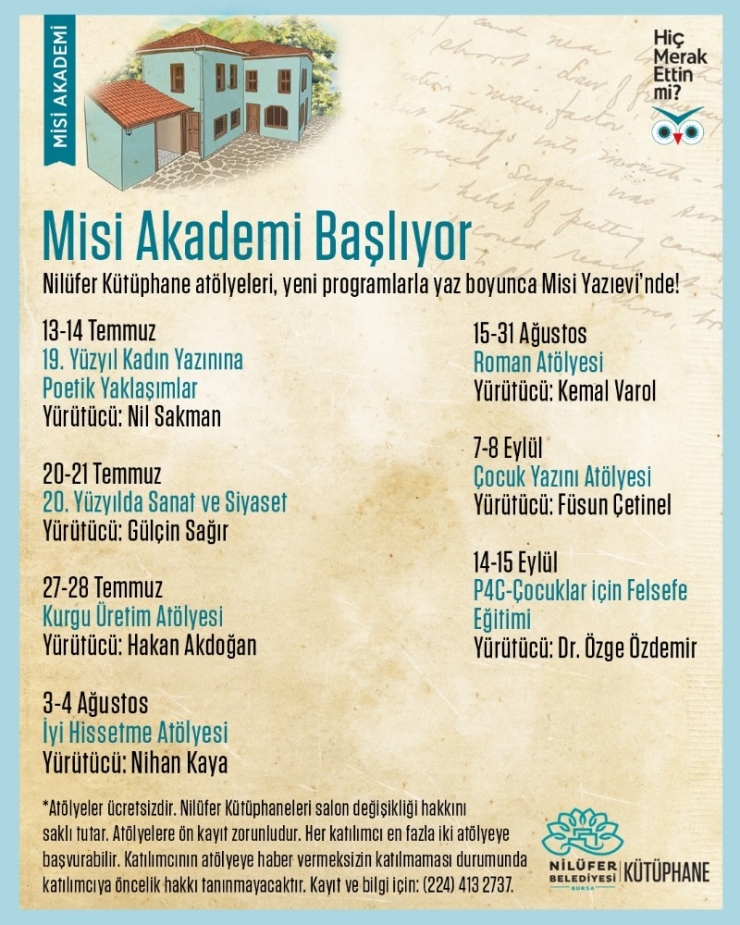 Misi Akademi Başlıyor