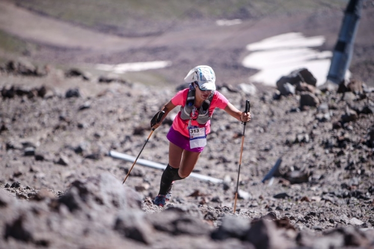 Uluslararası Erciyes Dağ Maratonu Başladı