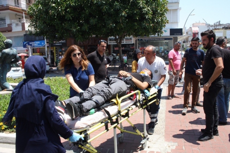 Manavgat 2 Ayrı Motosiklet Kazası: 2 Yaralı