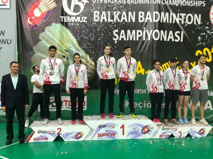 Balkan Şampiyonasına Erzincanlı Sporcular Damga Vurdu