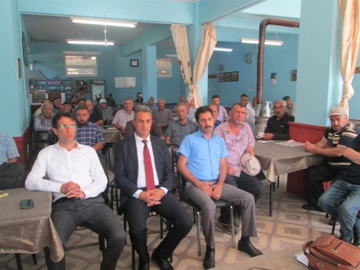 Arazi Toplulaştırma Bilgilendirme Toplantısı Yapıldı