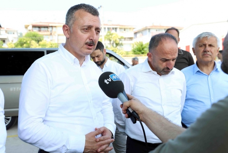 Başkan Büyükakın, Brunga Tesislerinde İnceleme Yaptı