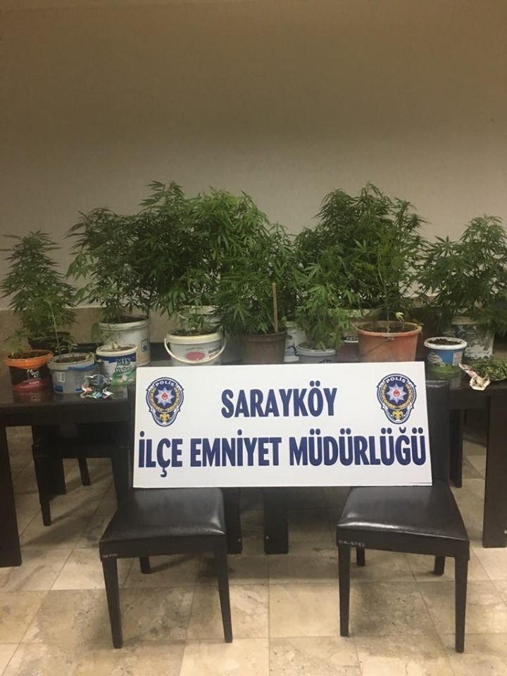 Musluk Bataryasından Uyuşturucu Çıktı