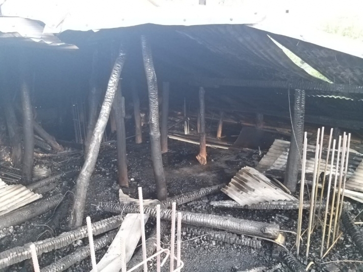 Hakkari’de Korkutan Yangın