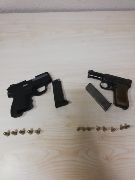 Huzur Uygulamasında İki Tabanca Ele Geçirildi