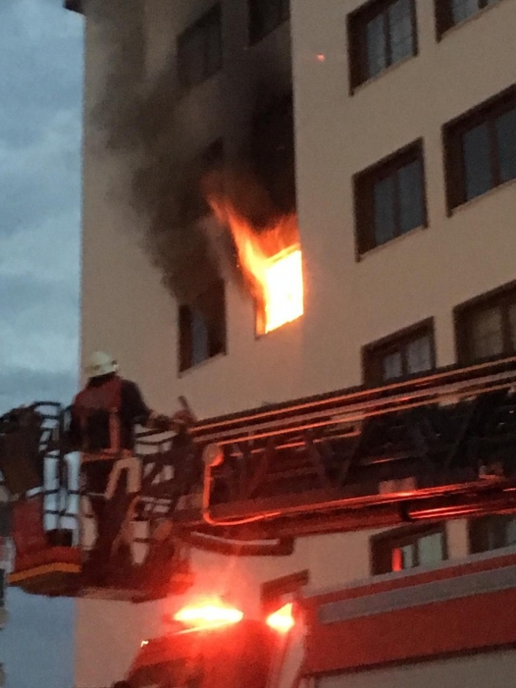 Malatya’da Ev Yangını