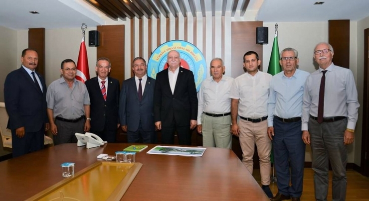 Ziraat Odası Başkanlarından Ankara Ziyareti