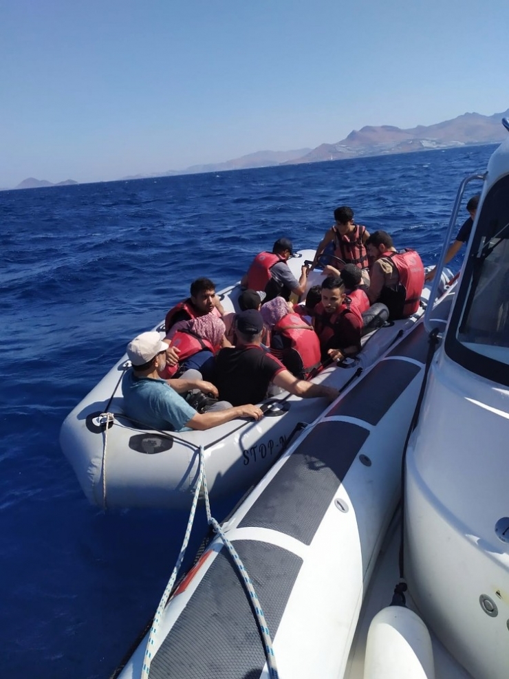 Bodrum’da 11 Göçmen Yakalandı