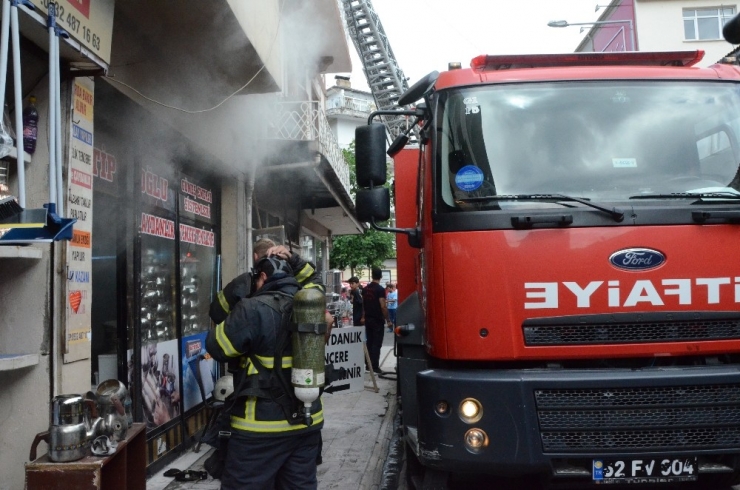 Ordu’da Yangın Paniğe Yol Açtı