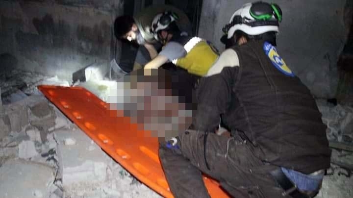 Suriye Savaş Uçakları İdlib’te Muhambel Köyünü Bombaladı: 10 Ölü