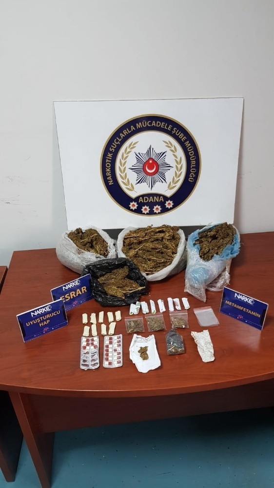 Adana’da Narkotik Operasyonunda 7 Torbacı Yakalandı
