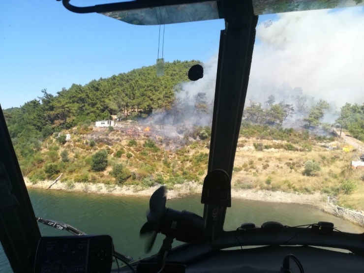 İzmir’de Korkutan Yangın