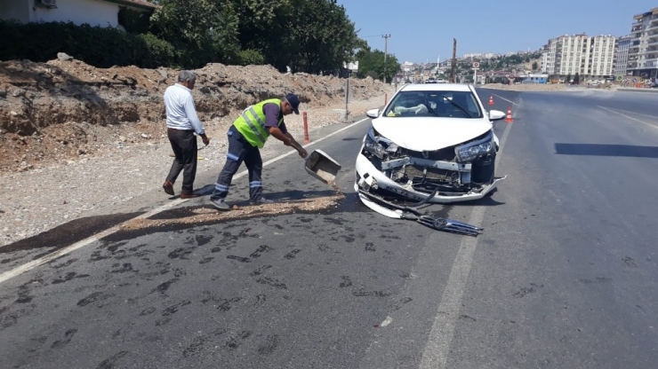 Kahramanmaraş’ta Trafik Kazası: 2 Yaralı