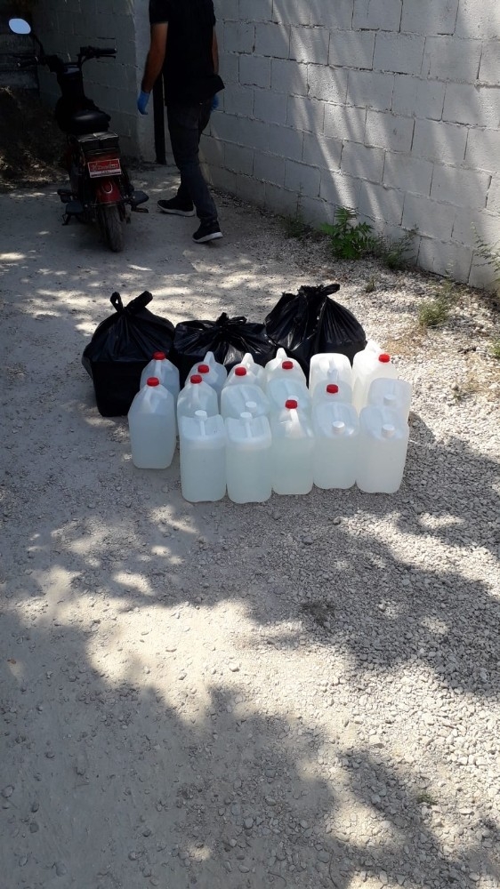 Adana’da Sahte İçkiye Suçüstü