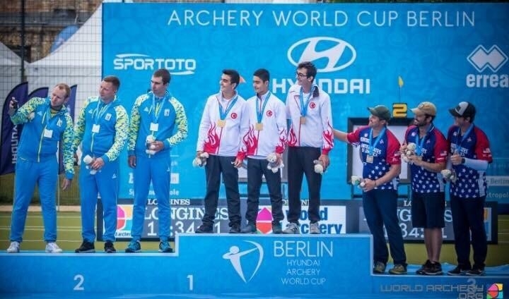 Klasik Yay Erkek Milli Takımı, Okçuluk Dünya Kupası’nda Altın Madalya Kazandı