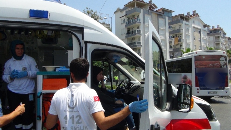 Yolcu Minibüsünde Panik Anları