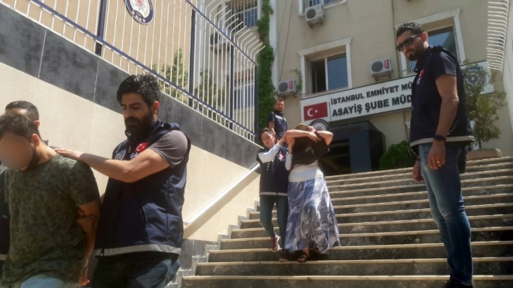 İstanbul’da Gasp Çetesi Operasyonu